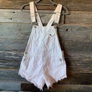 Urban outfitters white overalls